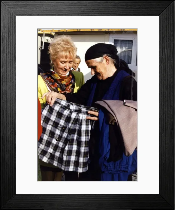 Framed Print : Vera and Gerald Weisfeld, millionaire business owners of the What Every Woman Wants Framed Print : Vera and Gerald Weisfeld, millionaire business owners of the What Every Woman Wants