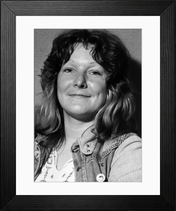 Framed Print : Maggie Bell Scottish pop singer blues 1972 Framed Print : Maggie Bell Scottish pop singer blues 1972
