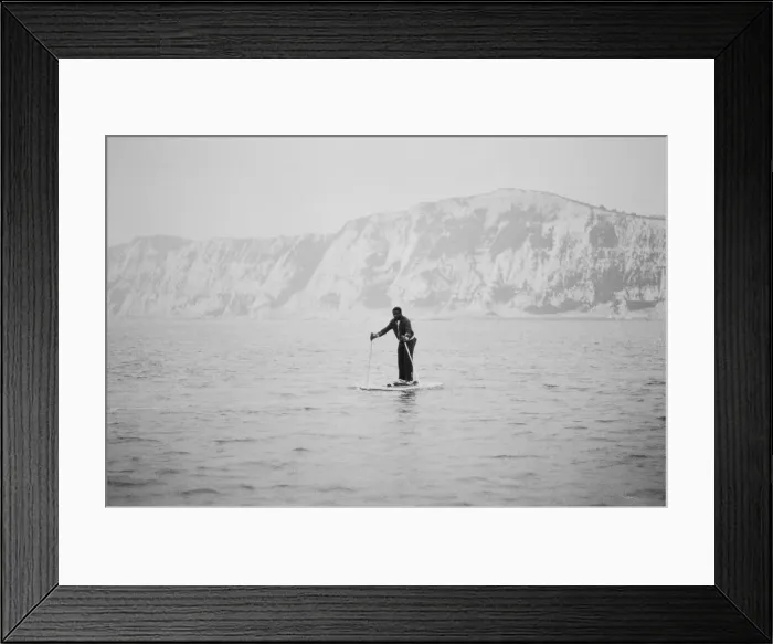 Framed Print : Cross Channel Walker 25th August 1978 U. S. Army sgt Walter C Framed Print : Cross Channel Walker 25th August 1978 U. S. Army sgt Walter C