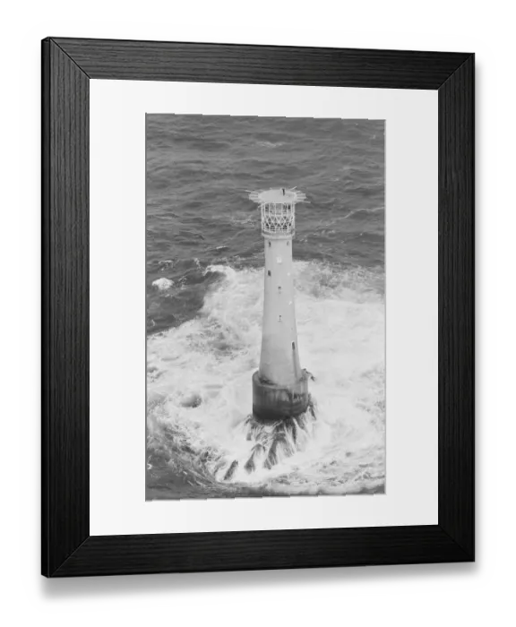 Framed Print : Principle Lighthouse Keeper Andy Bluer on the Bishops Rock Lighthouse Framed Print : Principle Lighthouse Keeper Andy Bluer on the Bishops Rock Lighthouse