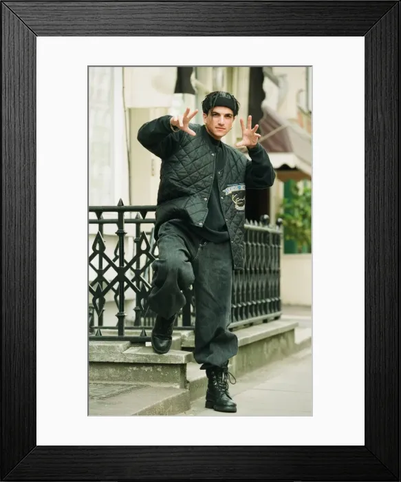 Framed Print : Peter Andre singer pictured 27th April 1995 Framed Print : Peter Andre singer pictured 27th April 1995