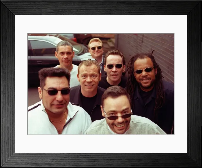 Framed Print : UB40 gather to celebrate the bands 21st birthday Framed Print : UB40 gather to celebrate the bands 21st birthday