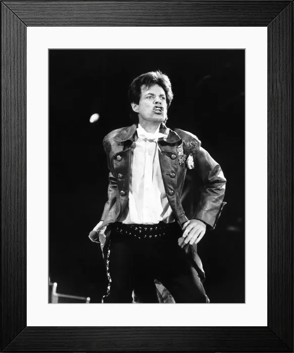 Framed Print : The Rolling Stones in concert Veterans Stadium, Philadelphia Framed Print : The Rolling Stones in concert Veterans Stadium, Philadelphia
