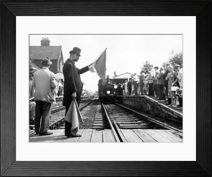 Framed Print : The massive part that preserved railways now play in British tourism started with Framed Print : The massive part that preserved railways now play in British tourism started with
