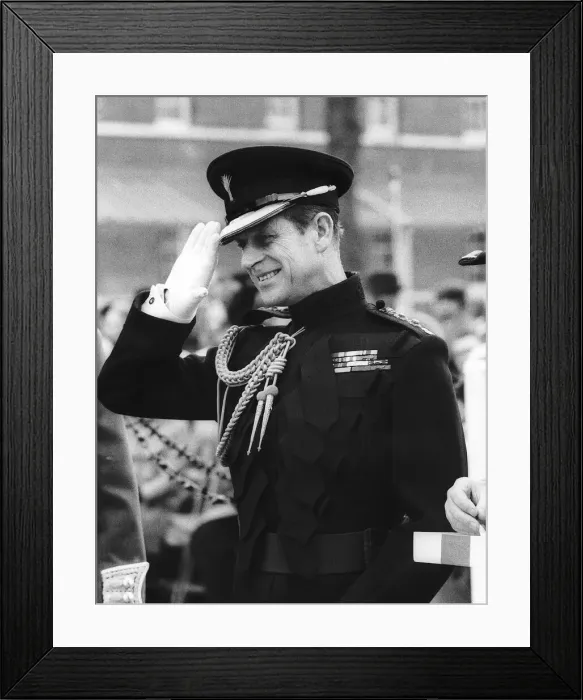 Framed Print : Duke of Edinburgh as Colonel of the Welsh Guards March 1968 Framed Print : Duke of Edinburgh as Colonel of the Welsh Guards March 1968