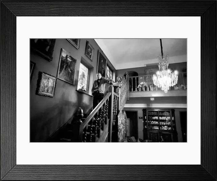 Framed Print : Script-writer Johnny Speight. December 1980 PM 80-07221 Framed Print : Script-writer Johnny Speight. December 1980 PM 80-07221