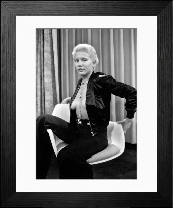 Framed Print : French Actress Annie Bell. March 1975 75-01286-004