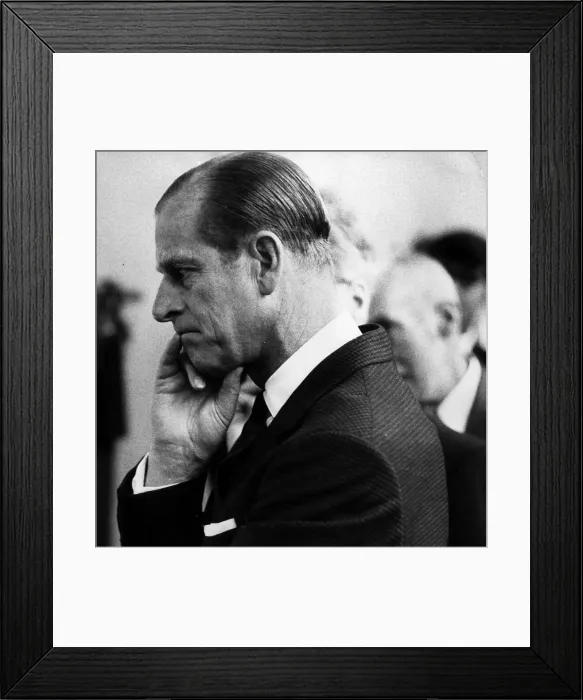 Framed Print : Prince Philip in pensive mood. 11th November 1969 Framed Print : Prince Philip in pensive mood. 11th November 1969