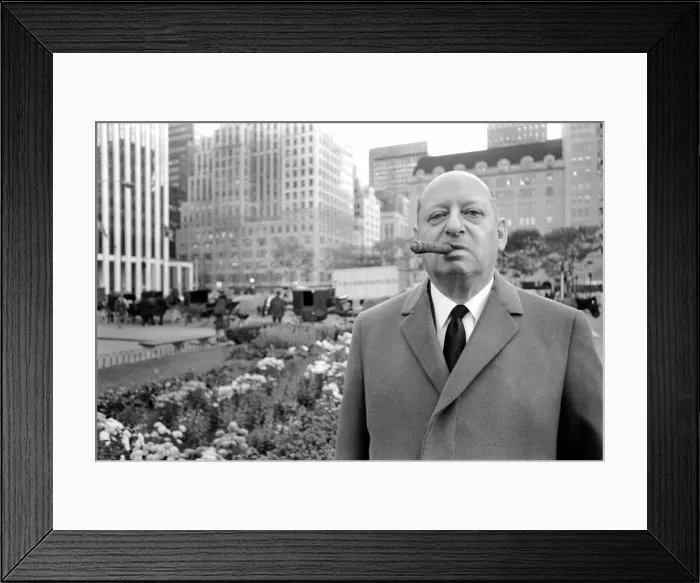 Framed Print : Lew Grade. October 1969 Z10383-002 Lew Grade is probably the closest the British Framed Print : Lew Grade. October 1969 Z10383-002 Lew Grade is probably the closest the British