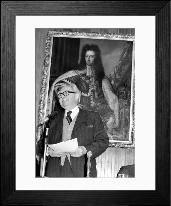 Framed Print : Politics: Lord George Brown, Britains former Labour Deputy Prime-minister who is now Framed Print : Politics: Lord George Brown, Britains former Labour Deputy Prime-minister who is now