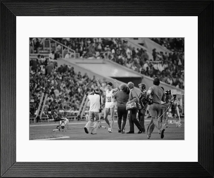 Framed Print : 1980 Olympic Games at the Central Lenin Stadium in Moscow, Soviet Union Framed Print : 1980 Olympic Games at the Central Lenin Stadium in Moscow, Soviet Union