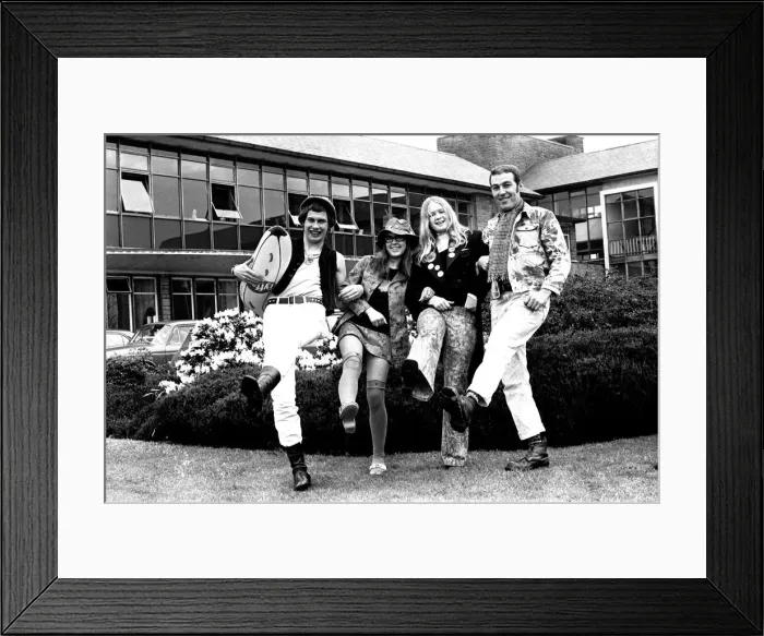 Framed Print : School uniforms went wild today at Walbottle Grammer School as part of a fund-raising Framed Print : School uniforms went wild today at Walbottle Grammer School as part of a fund-raising