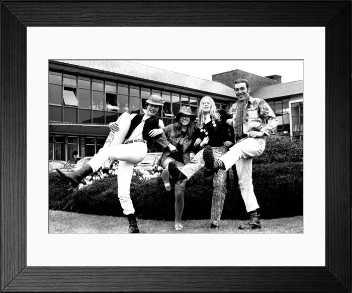 Framed Print : School uniforms went wild today at Walbottle Grammer School as part of a fund-raising Framed Print : School uniforms went wild today at Walbottle Grammer School as part of a fund-raising