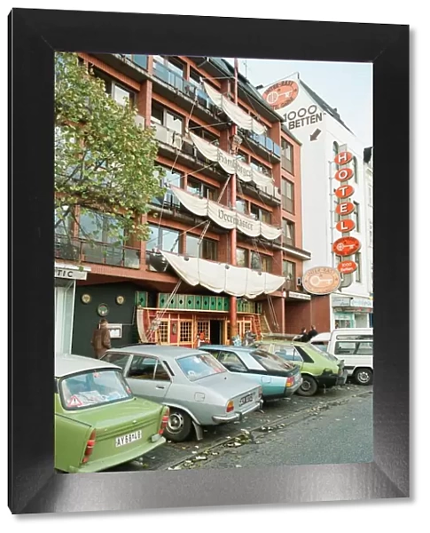 Housing in Hamburg, West Germany November 1989