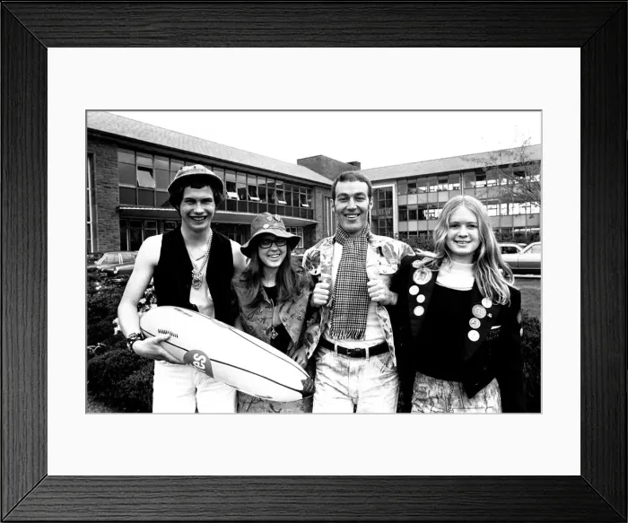 Framed Print : School uniforms went wild today at Walbottle Grammer School as part of a fund-raising Framed Print : School uniforms went wild today at Walbottle Grammer School as part of a fund-raising