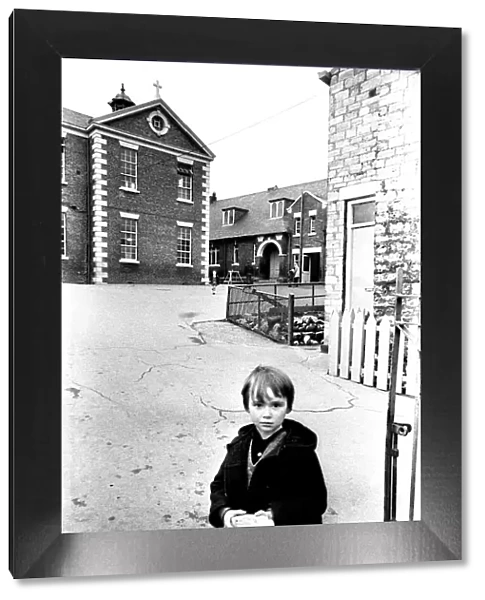A general picture of St Marys Roman Catholic School in Sunderland - A lone