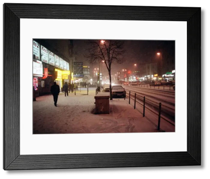 Framed Print : Red light district in Hamburg, West Germany, also known as The Reeperbahn Framed Print : Red light district in Hamburg, West Germany, also known as The Reeperbahn