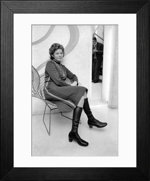 Framed Print : Ingrid Bergman. Pictured at a reception in the West End this evening at the Cavendish Framed Print : Ingrid Bergman. Pictured at a reception in the West End this evening at the Cavendish