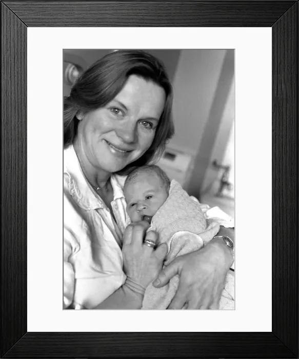 Framed Print : Families: Mother and Child: Babies: 10 am on New Years Day 1980 was the birthday of Framed Print : Families: Mother and Child: Babies: 10 am on New Years Day 1980 was the birthday of