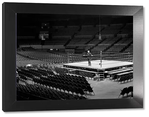 Sport: Boxing: Joe Bugner at Madison Square Gardens, New York. July 1970 70-5842-001