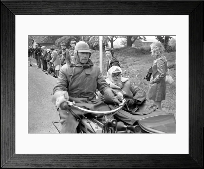 Framed Print : Classic. Motorsports. I. O. M. TT. Racing. Vintage Rally of Motor Cycles Framed Print : Classic. Motorsports. I. O. M. TT. Racing. Vintage Rally of Motor Cycles