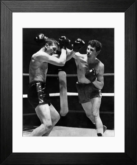 Framed Print : Alf Mathews v. Ian McKenzie at the Free Trade Hall Manchester Framed Print : Alf Mathews v. Ian McKenzie at the Free Trade Hall Manchester