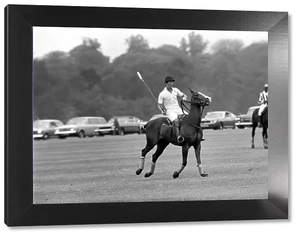 Prince Charles playing polo. June 1977 R77-3218-008