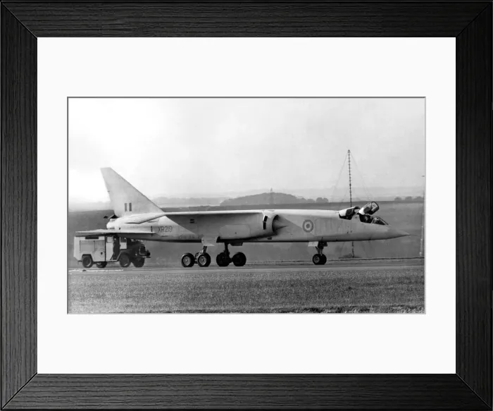 Framed Print : The TSR-2 aircraft on its first test flight September 1964. P004652 Framed Print : The TSR-2 aircraft on its first test flight September 1964. P004652