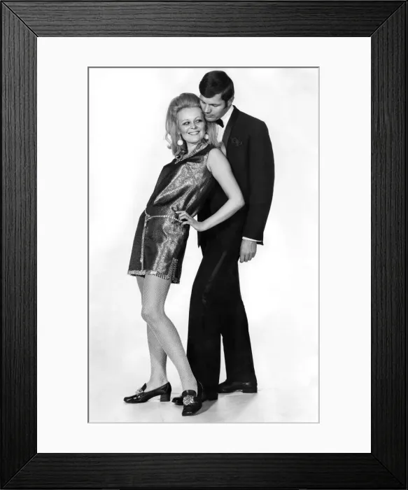 Framed Print : Reveille Fashions: Varinka Davies. All set to light up the town on that big night out Framed Print : Reveille Fashions: Varinka Davies. All set to light up the town on that big night out