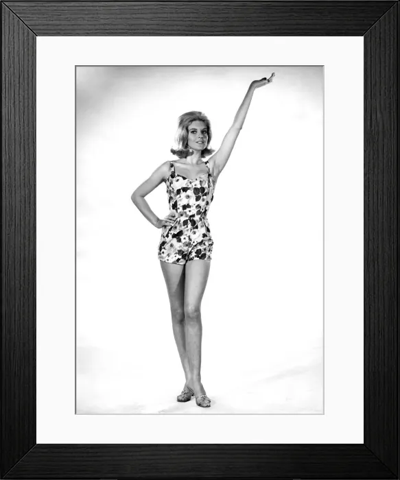 Framed Print : Reveille Fashions: Maureen Walker. July 1964 P006747 Framed Print : Reveille Fashions: Maureen Walker. July 1964 P006747