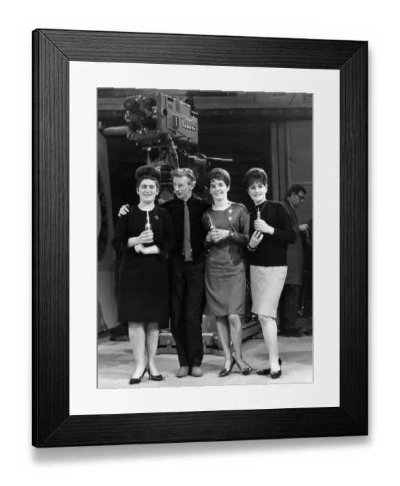 Framed Print : Johnnie Stewart, Producer of Top of the Pops