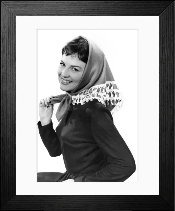 Framed Print : Reveille Fashions: Diana Lovell. December 1959 P006974 Framed Print : Reveille Fashions: Diana Lovell. December 1959 P006974