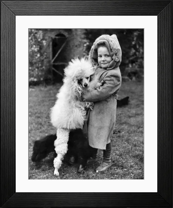 Framed Print : A hug for luck: Little Susan Ellis. 4, of Bovingdon (Herts) Framed Print : A hug for luck: Little Susan Ellis. 4, of Bovingdon (Herts)