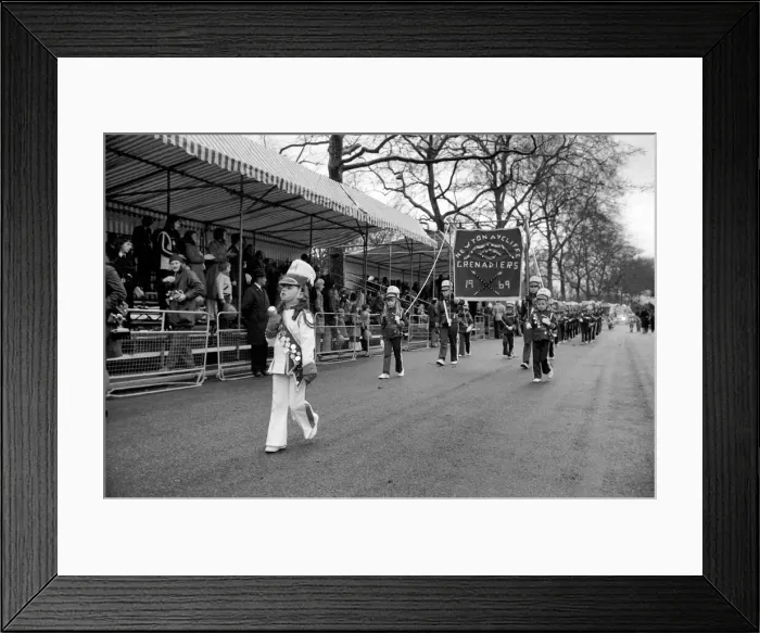 Framed Print : The Easter parade, Battersea Park. Totally blind in one eye Framed Print : The Easter parade, Battersea Park. Totally blind in one eye