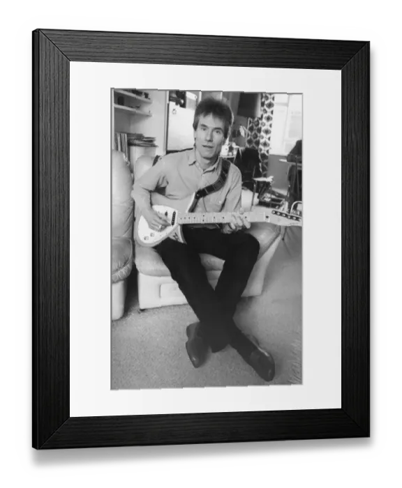 Framed Print : Former Animals star Hilton Valentine Framed Print : Former Animals star Hilton Valentine