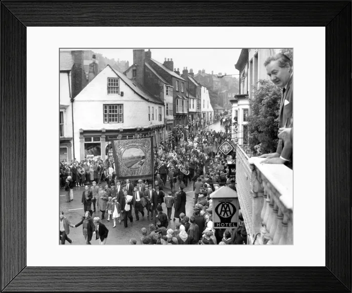 Framed Print : Durham Miners Gala - the crowd pass by Jim Callaghan Framed Print : Durham Miners Gala - the crowd pass by Jim Callaghan