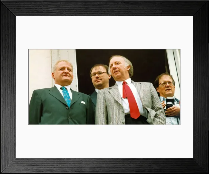 Framed Print : Durham Miners Gala - Arthur Scargill watches the parade pass by Circa 1990 Framed Print : Durham Miners Gala - Arthur Scargill watches the parade pass by Circa 1990