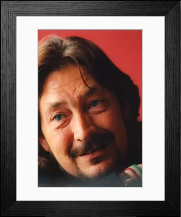 Framed Print : Singer Songwriter Chris Rea Framed Print : Singer Songwriter Chris Rea