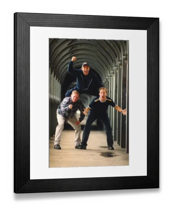 Framed Print : North East band Cryin Out Loud who have won a heat of Jonathan Ross