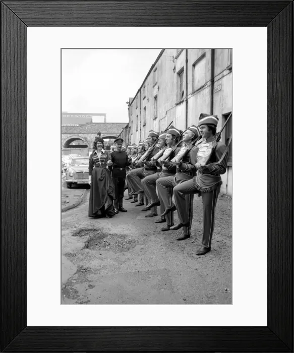 Framed Print : West National Opera Company: Regiment Sergeant Major John Williams from Cardiff