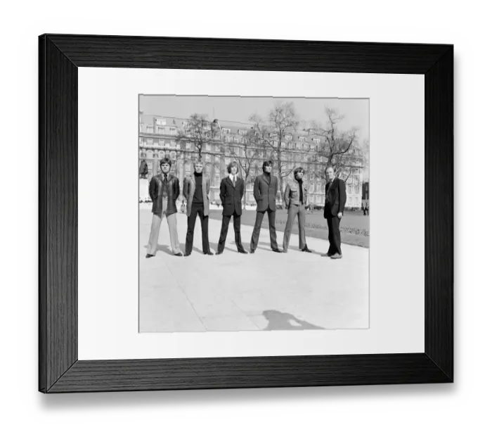 Framed Print : The Bee Gees are put through their paces by Britain Framed Print : The Bee Gees are put through their paces by Britain