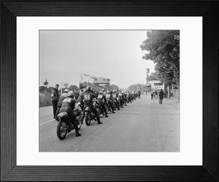 Framed Print : TT Races 250cc Lightweight International. 14th June 1965 Framed Print : TT Races 250cc Lightweight International. 14th June 1965