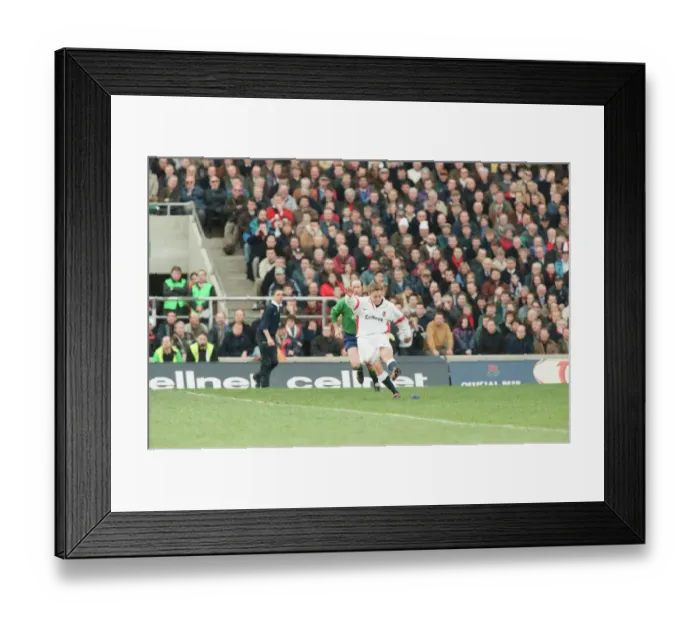 Framed Print : Calcutta Cup Five Nations. England 24 v. Scotland 21 at Twickenham
