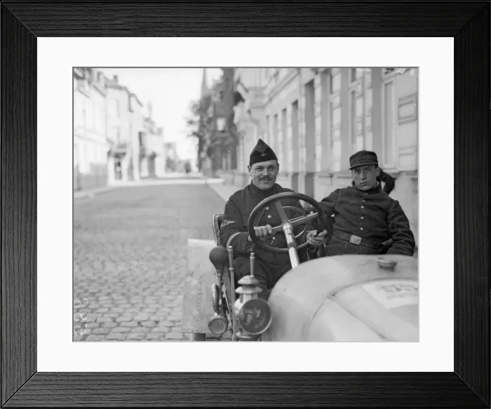 Framed Print : At the wheel Jean Olieslagers, Belgiums idol and her finest aviator Framed Print : At the wheel Jean Olieslagers, Belgiums idol and her finest aviator