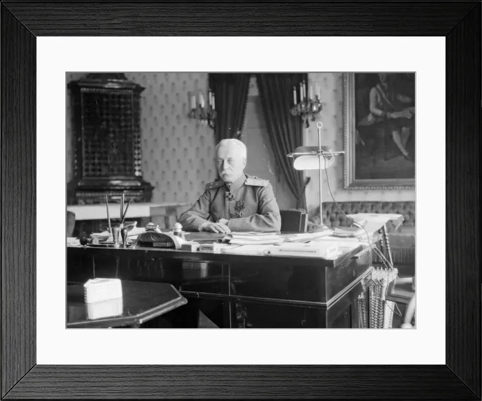 Framed Print : THe Govenor General of Galicia Count Georgy Aleksandrovich Bobrynski seen here in at his