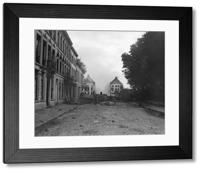 Framed Print : The Defence of Lierre This picture was taken just after the fall of the Belgian Framed Print : The Defence of Lierre This picture was taken just after the fall of the Belgian