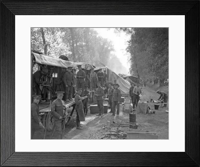 Framed Print : Army Service Corps France October 1914 The unsung heroes of the British army during Framed Print : Army Service Corps France October 1914 The unsung heroes of the British army during