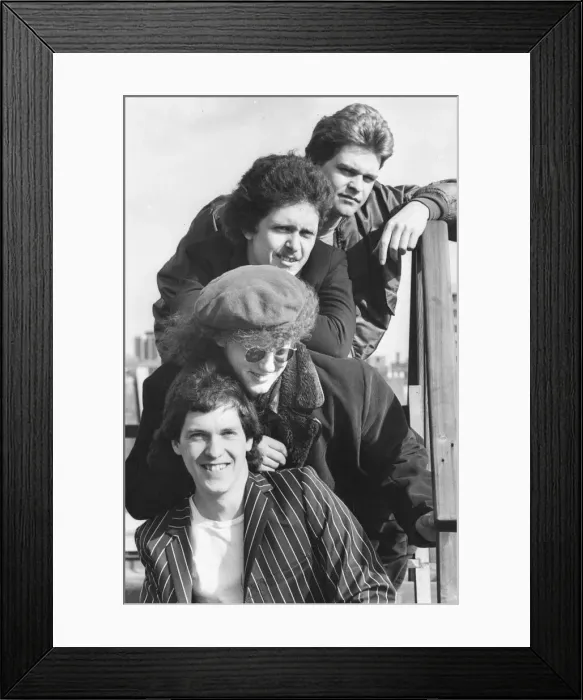Framed Print : Four-fifths of North East band The DTs (top to bottom) Colin Butler, Kenny Jobson Framed Print : Four-fifths of North East band The DTs (top to bottom) Colin Butler, Kenny Jobson