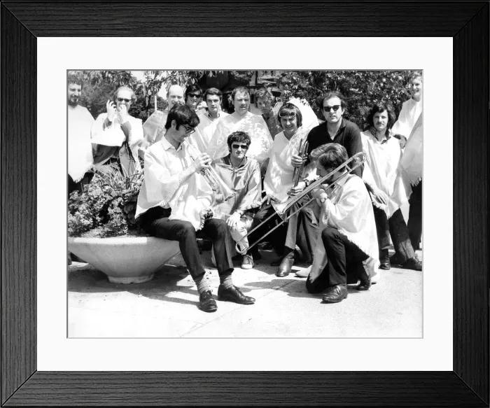 Framed Print : The Newastle Big Band in July 1970 Framed Print : The Newastle Big Band in July 1970