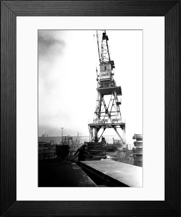 Framed Print : Hatch covers being made at Blyth shipyard Macgregor and Company (Manufacturing) Ltd Framed Print : Hatch covers being made at Blyth shipyard Macgregor and Company (Manufacturing) Ltd